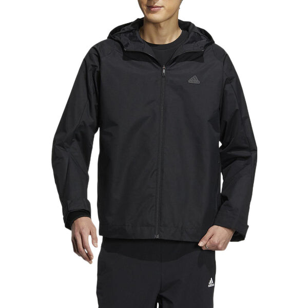 Куртка технологичные необходимые вещи тканая куртка Adidas, черный — фото 2