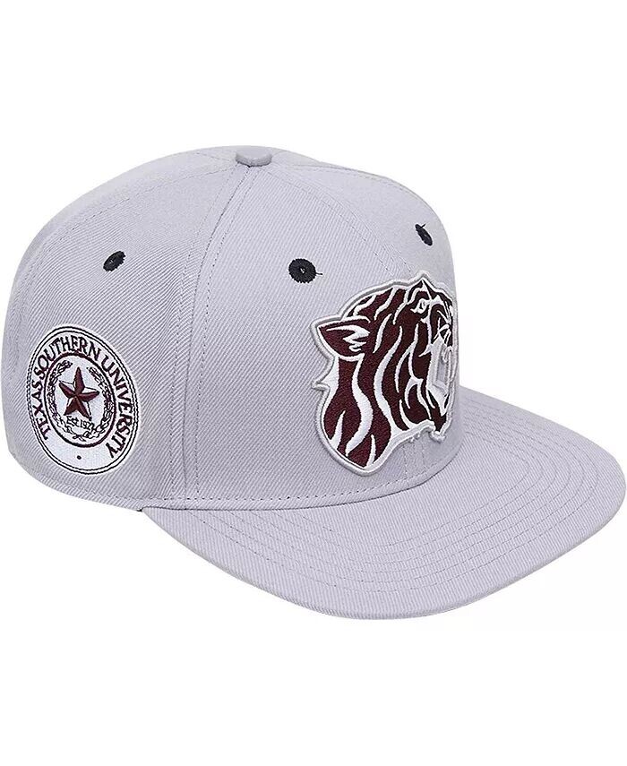 

Мужская серая кепка-талисман Texas Southern Tigers Evergreen Snapback Pro Standard