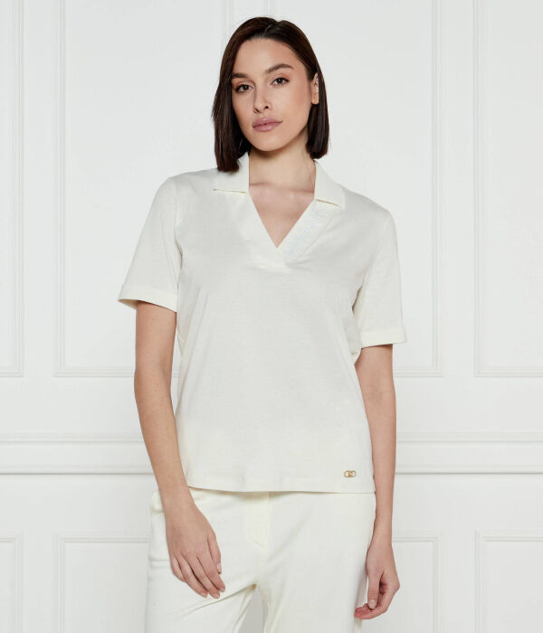 

Блуза Liu Jo Sport Relaxed Fit, бежевый
