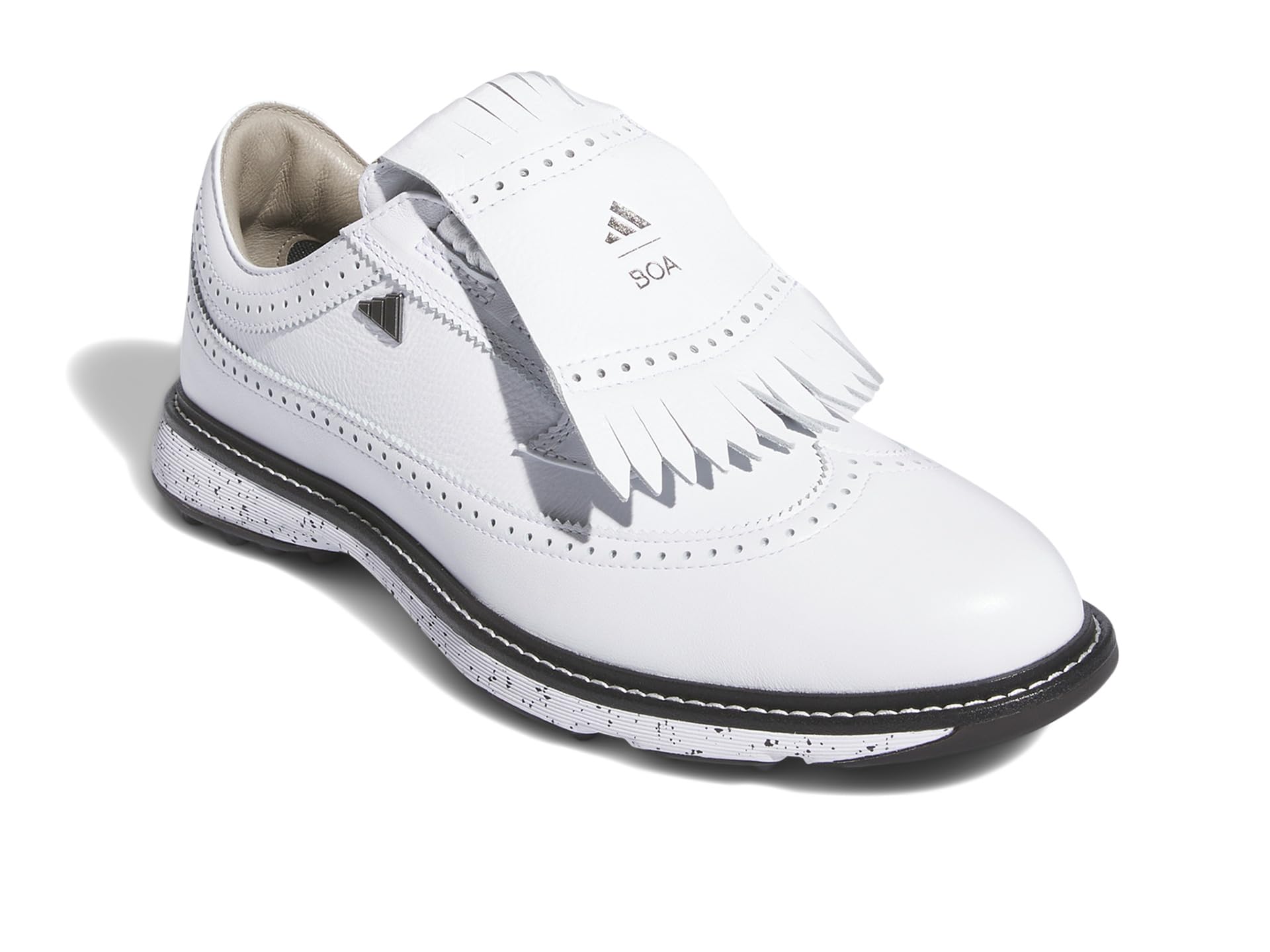 Кроссовки Unisex adidas Golf MC87 BOA Golf Shoes, цвет Footwear White/Iron Metallic/Core Black