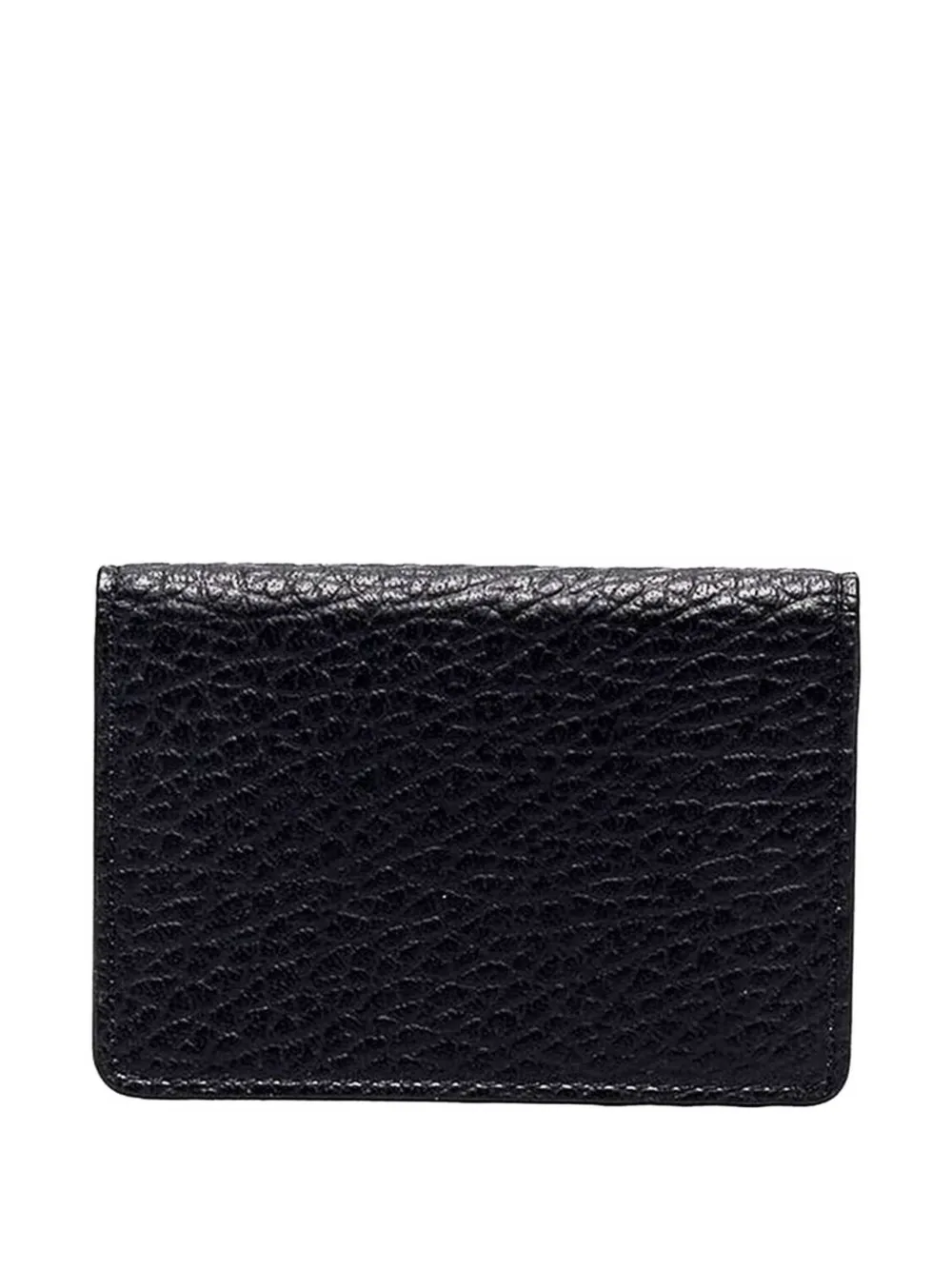 

Кардхолдер с логотипом в виде четырех стежков Maison Margiela, черный