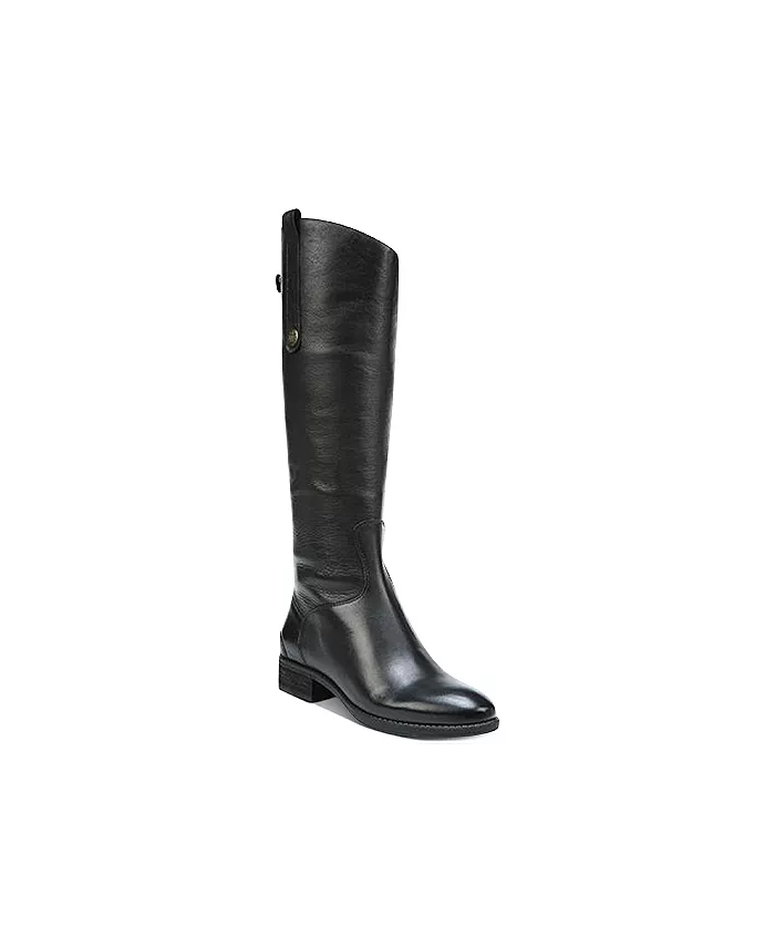 Ботинки для верховой езды Penny до колена с широким голенищем Sam Edelman, черный
