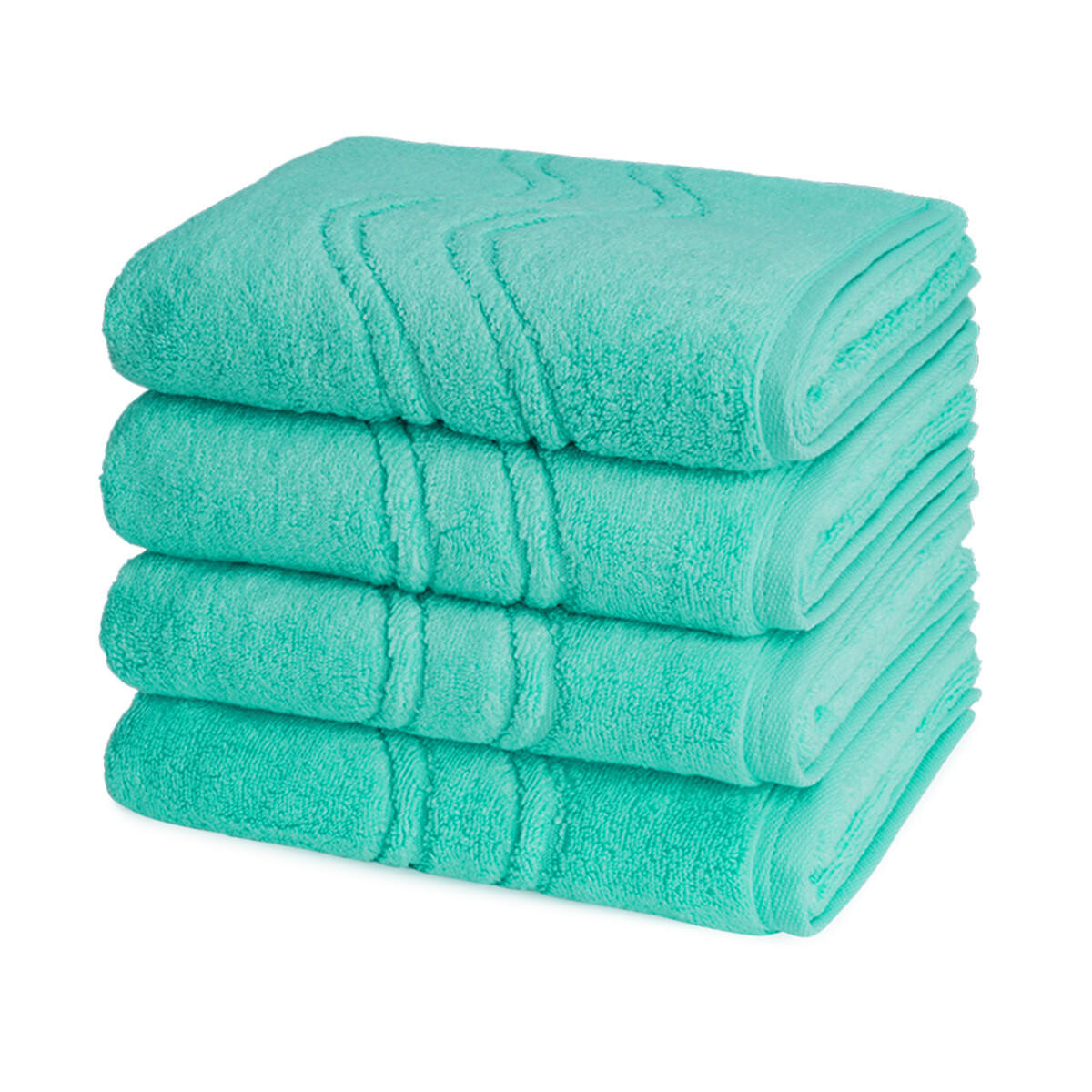 

Towel набор из 4 штук с ощущением кашемира Ross, бирюзовый