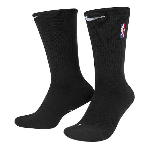 

Носки Nike Elite Crew Socks Nba Casual Sports Mid Tops Couple Style One Pair Black DA4960-010, черный
