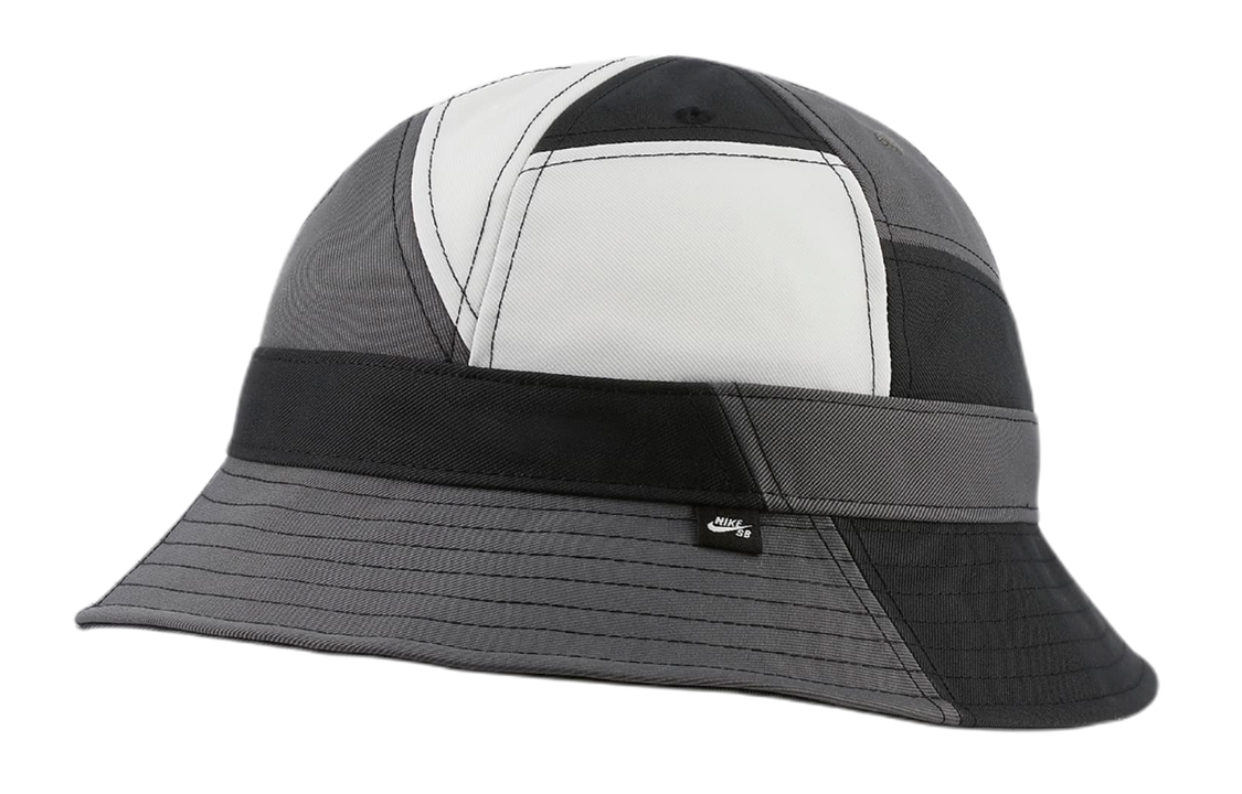

Nike Ковбойская шляпа унисекс черная белая серая, Black White Gray
