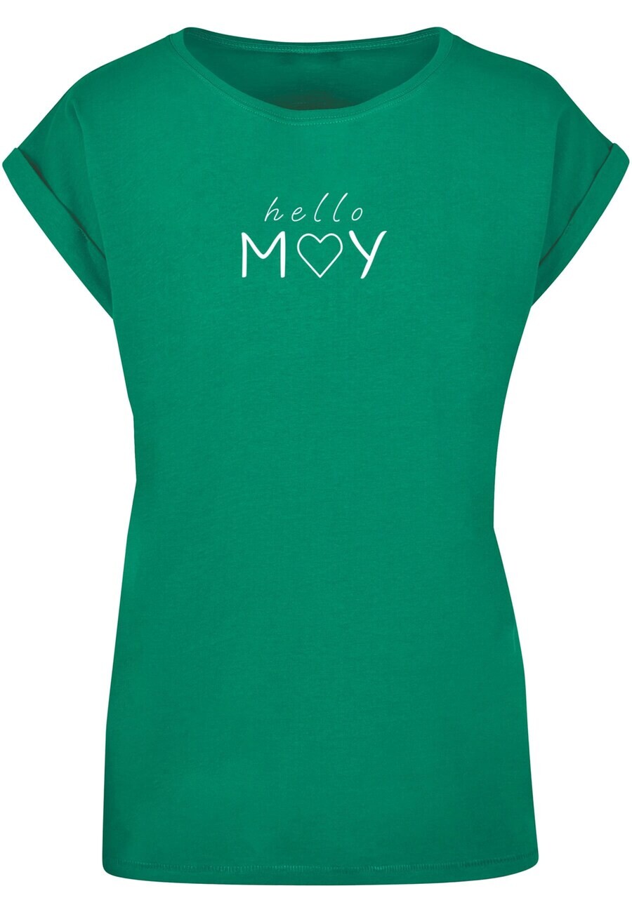 

Футболка Merchcode Shirt Spring - Hello May, зеленый
