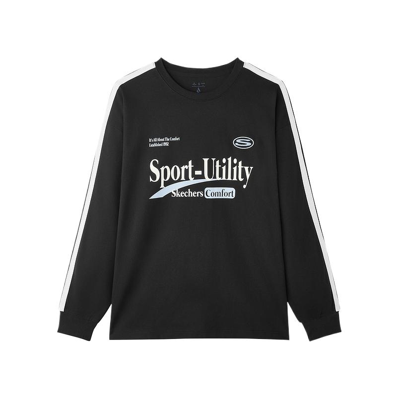 

Skechers Футболка унисекс Sports Alliance Series угольно-черная, Черный, Skechers Футболка унисекс Sports Alliance Series угольно-черная