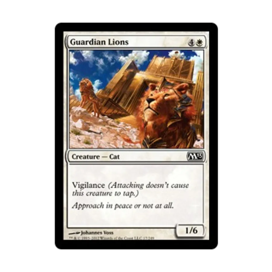 

CCG Львы-хранители (C) (Фольга), MTG - Magic 2013