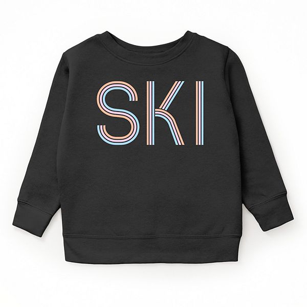 

Ski pastel - Молодежный графический свитшот The Juniper Shop, Black