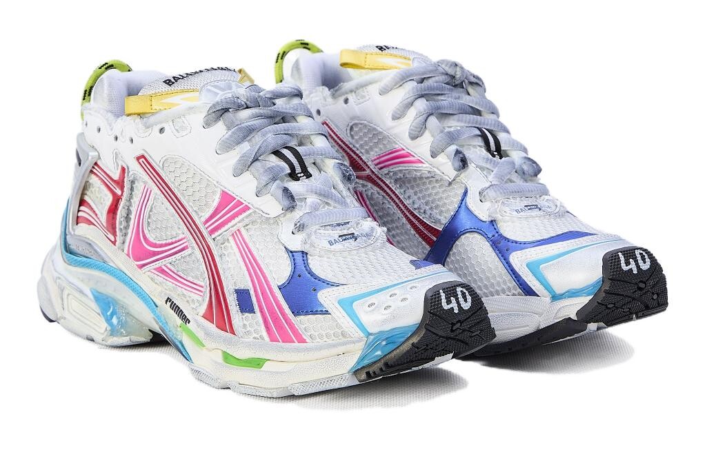 Кроссовки женские Balenciaga Worn-Out для бега, белый — фото 3