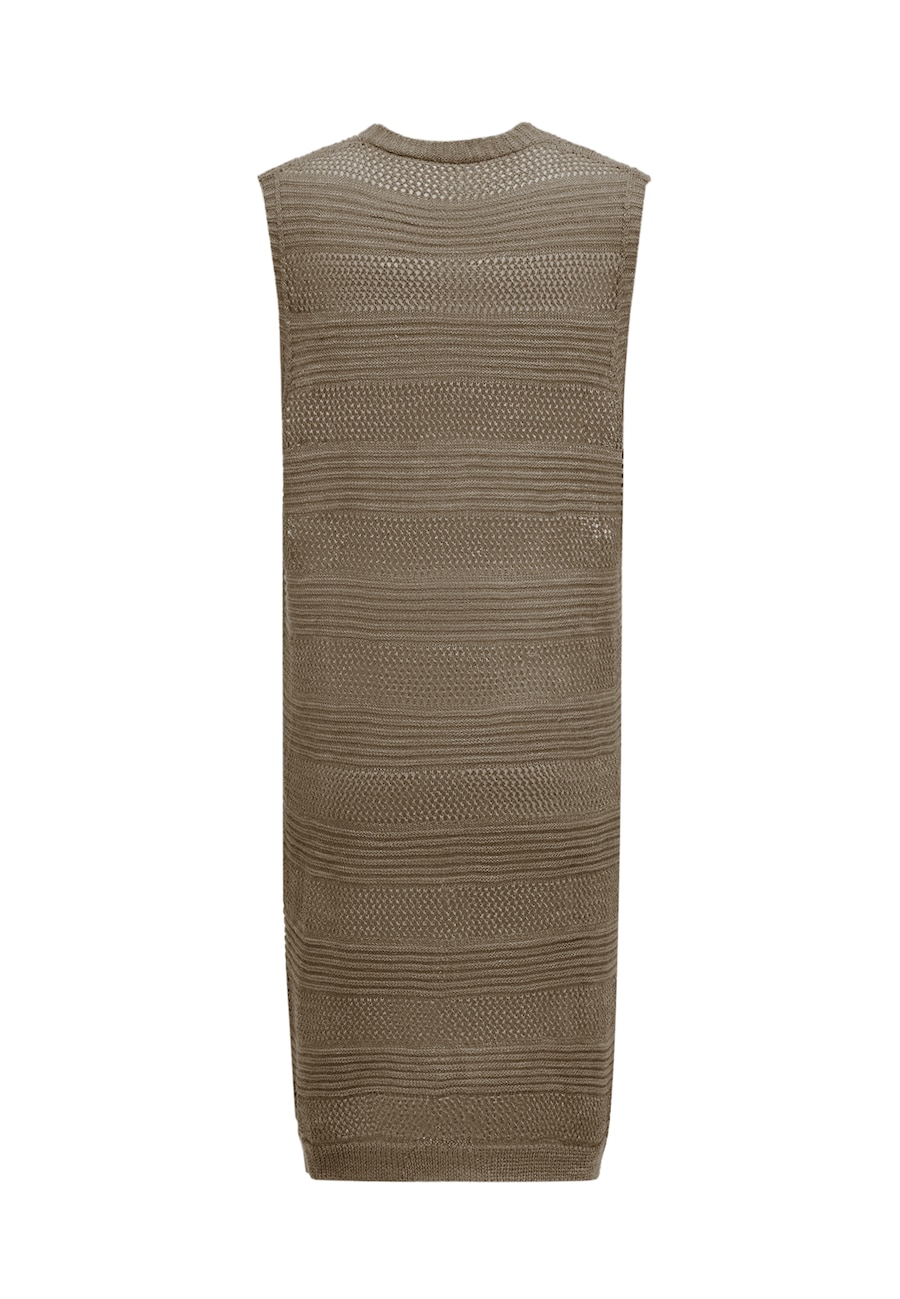 

Вязаный жилет LEOMIA, светло-коричневый