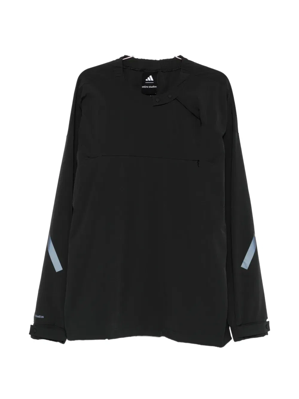 Спортивная кофта Entire Studios со светоотражающими деталями adidas, черный