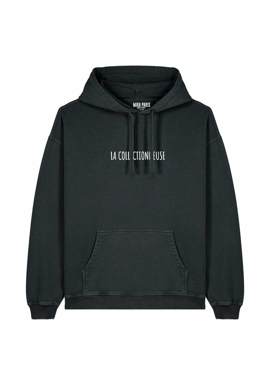 

Толстовка LA COLLECTIONNEUSE EMBROIDERY UNISEX VINTAGE - Hoodie Mira Paris, цвет Black Denim