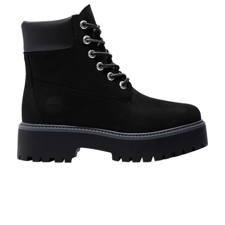 Ботинки UGG Wmns Stone Street Premium 6 Inch Waterproof на платформе, черный