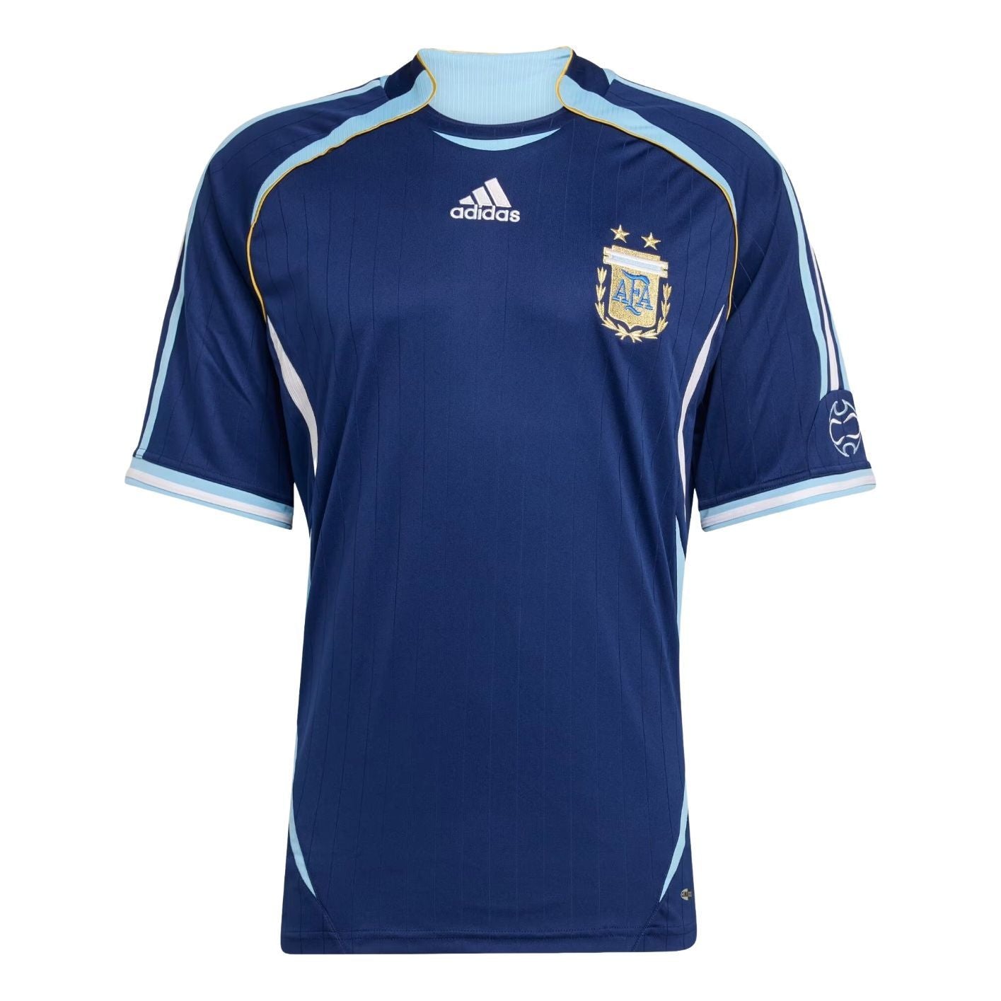 

Выездная футболка сборной Аргентины Adidas 2006 года, темно-синяя