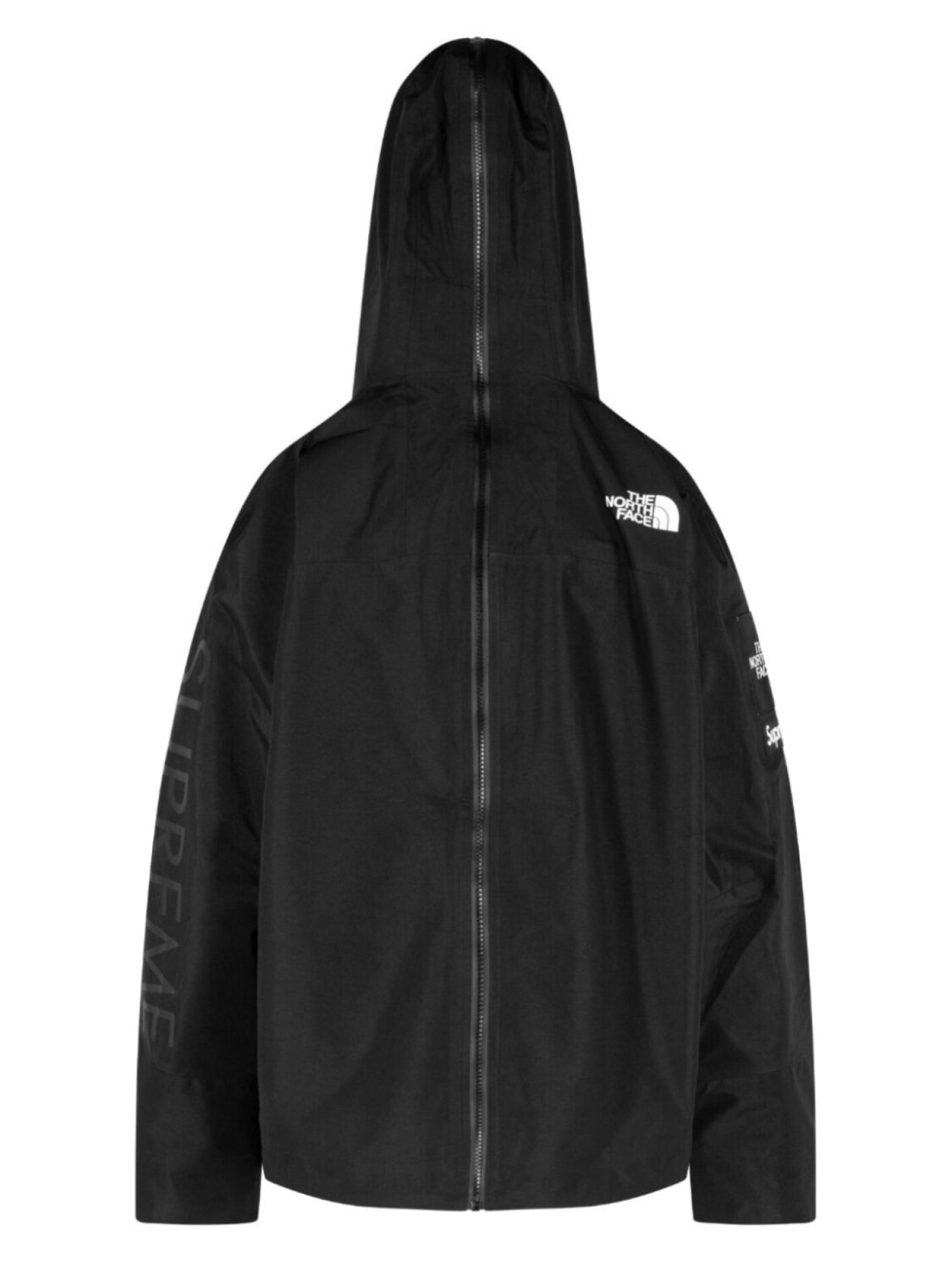 Supreme x Куртка The North Face Split shell, черный — фото 2