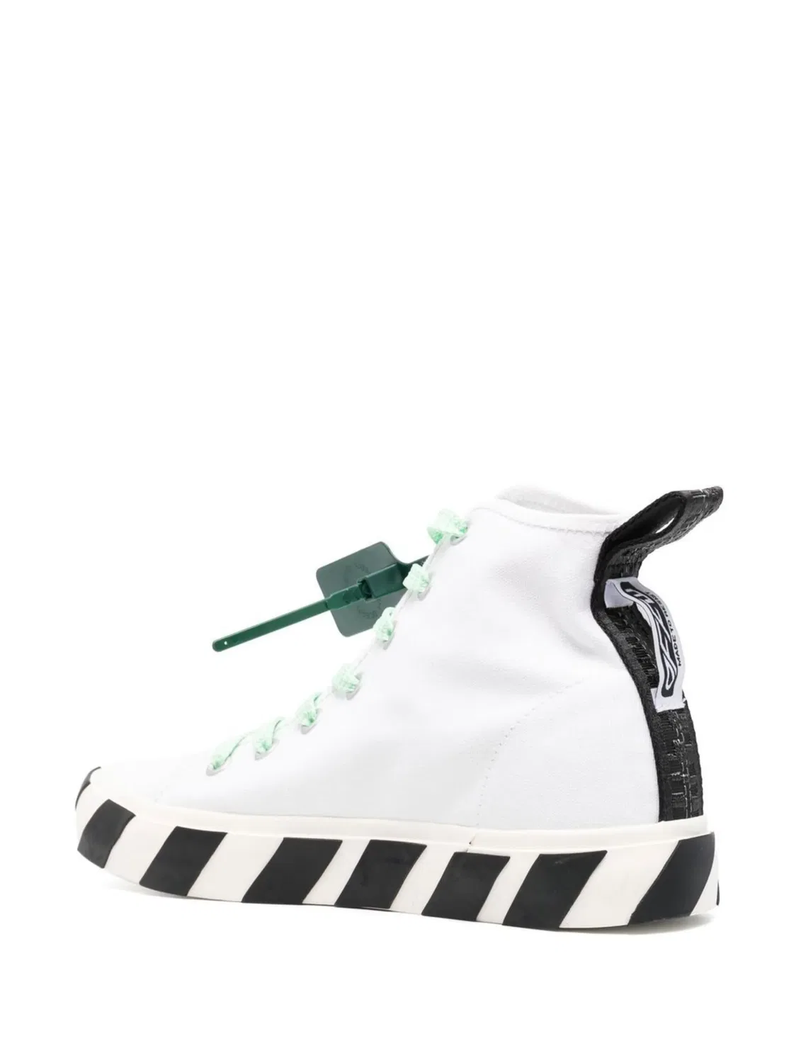 Высокие кеды Vulcanized Off-White, белый — фото 3