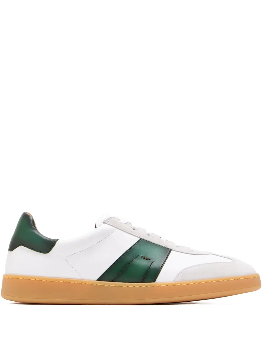 Кроссовки Primera с зеленой полосой Magnanni