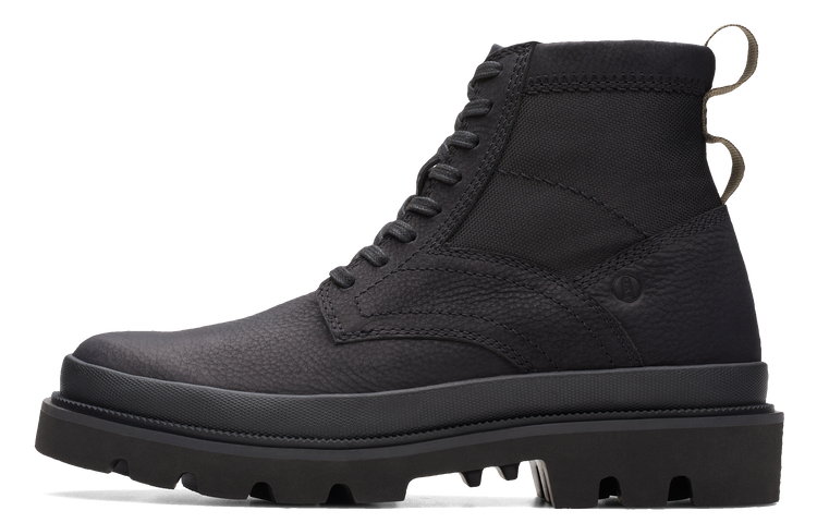 

Clarks Короткие мужские ботинки Martin до середины голени, черные