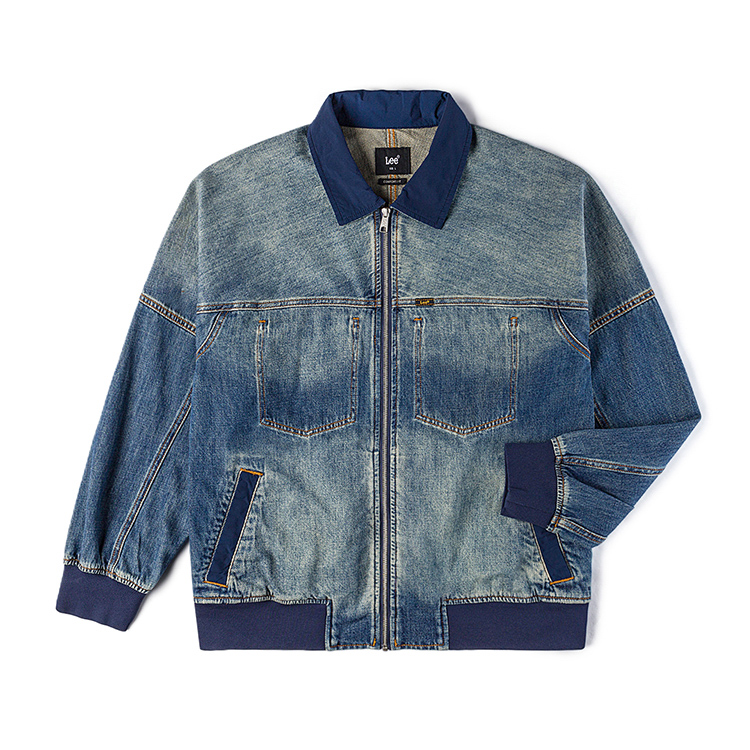 

Lee Джинсовая куртка мужская тёмно-синяя, Dark Blue