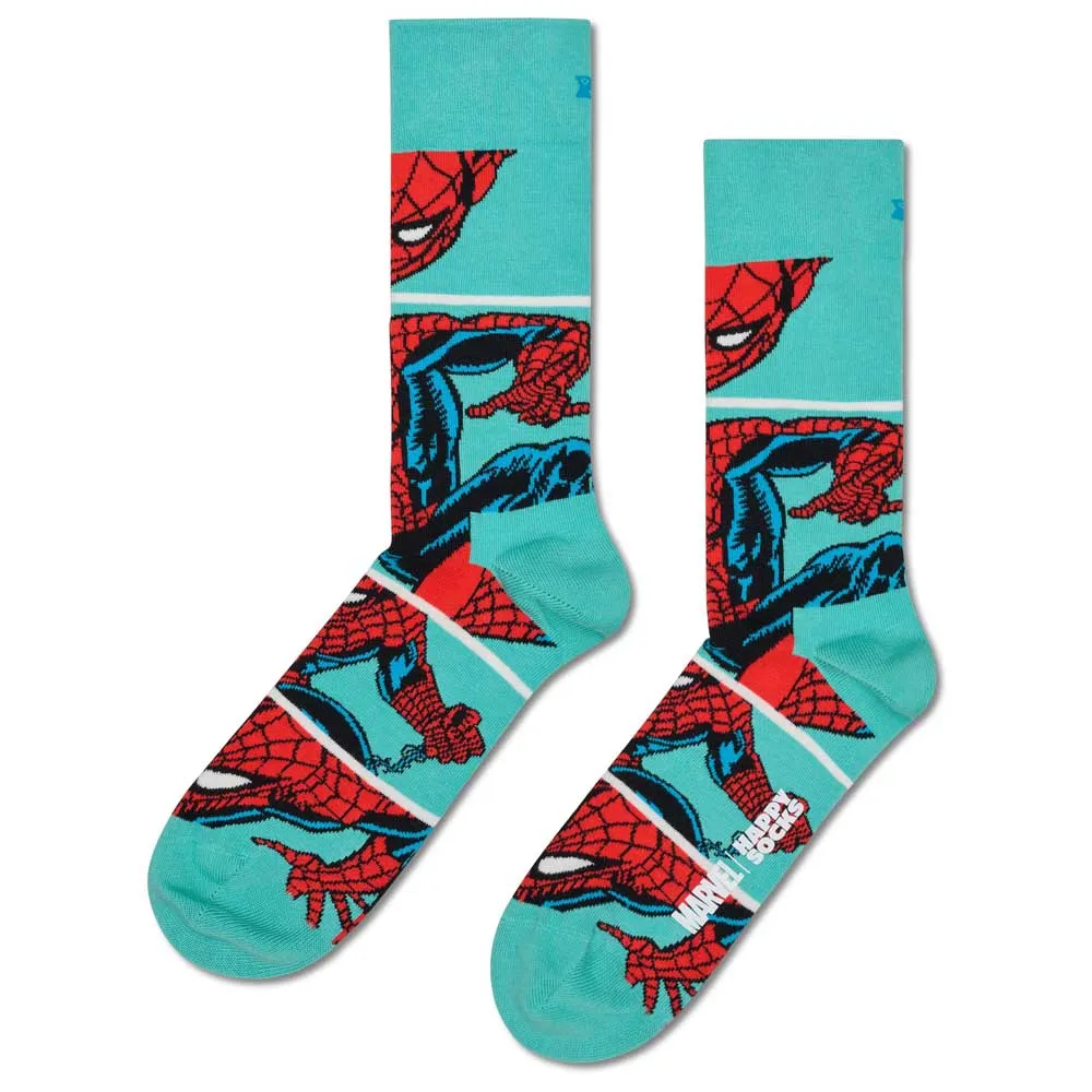 

Носки Happy Marvel web-slinger crew, зеленый