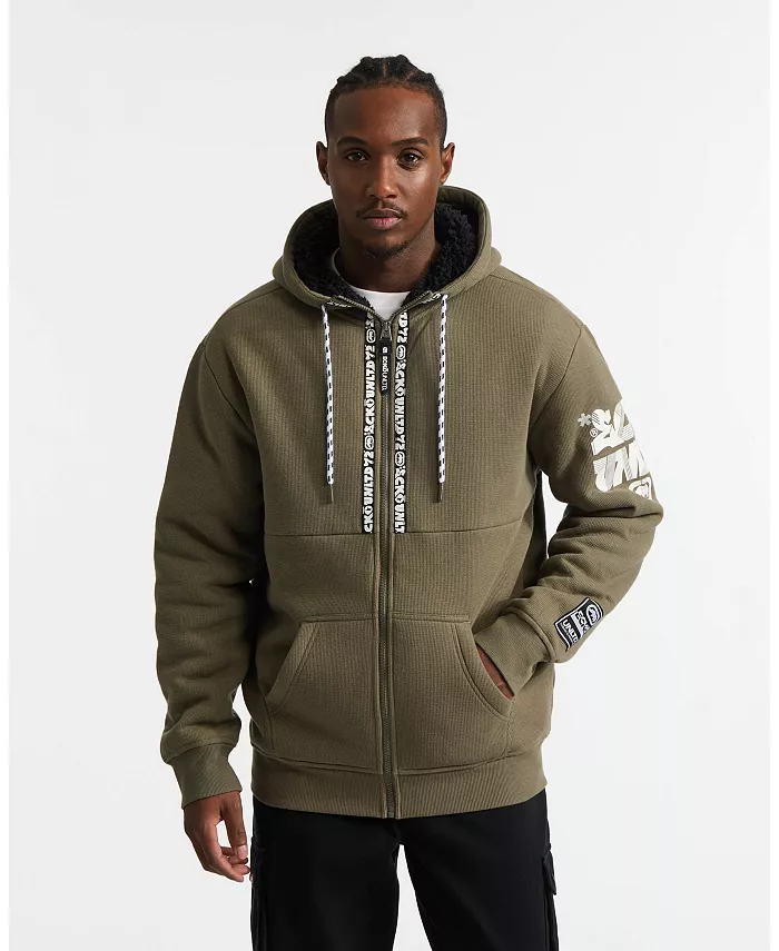 

Мужская толстовка с начесом Birth Year Ecko Unltd, зеленый