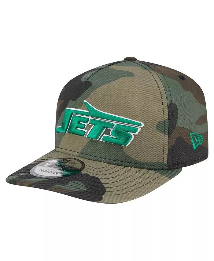 

Мужская кепка-кнопка New York Jets Woodsy 9FIFTY Camo New Era