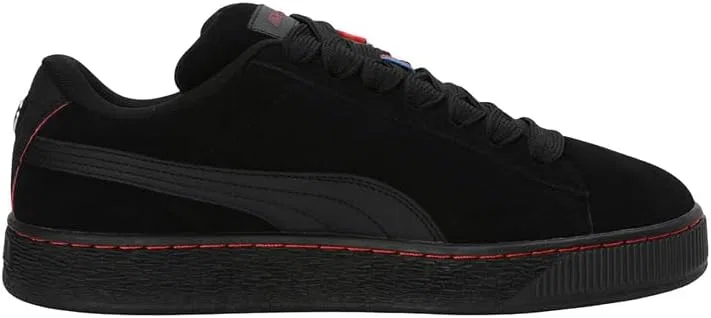 Кроссовки Puma Unisex Adult BMW MMS Suede XL, черный/красный — фото 3