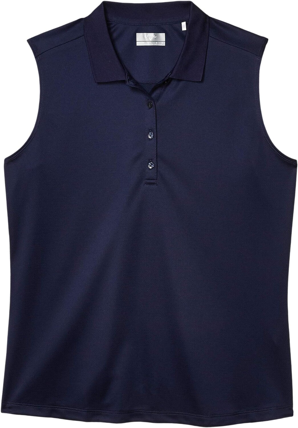 

Однотонное трикотажное поло без рукавов Essential Callaway, цвет Peacoat