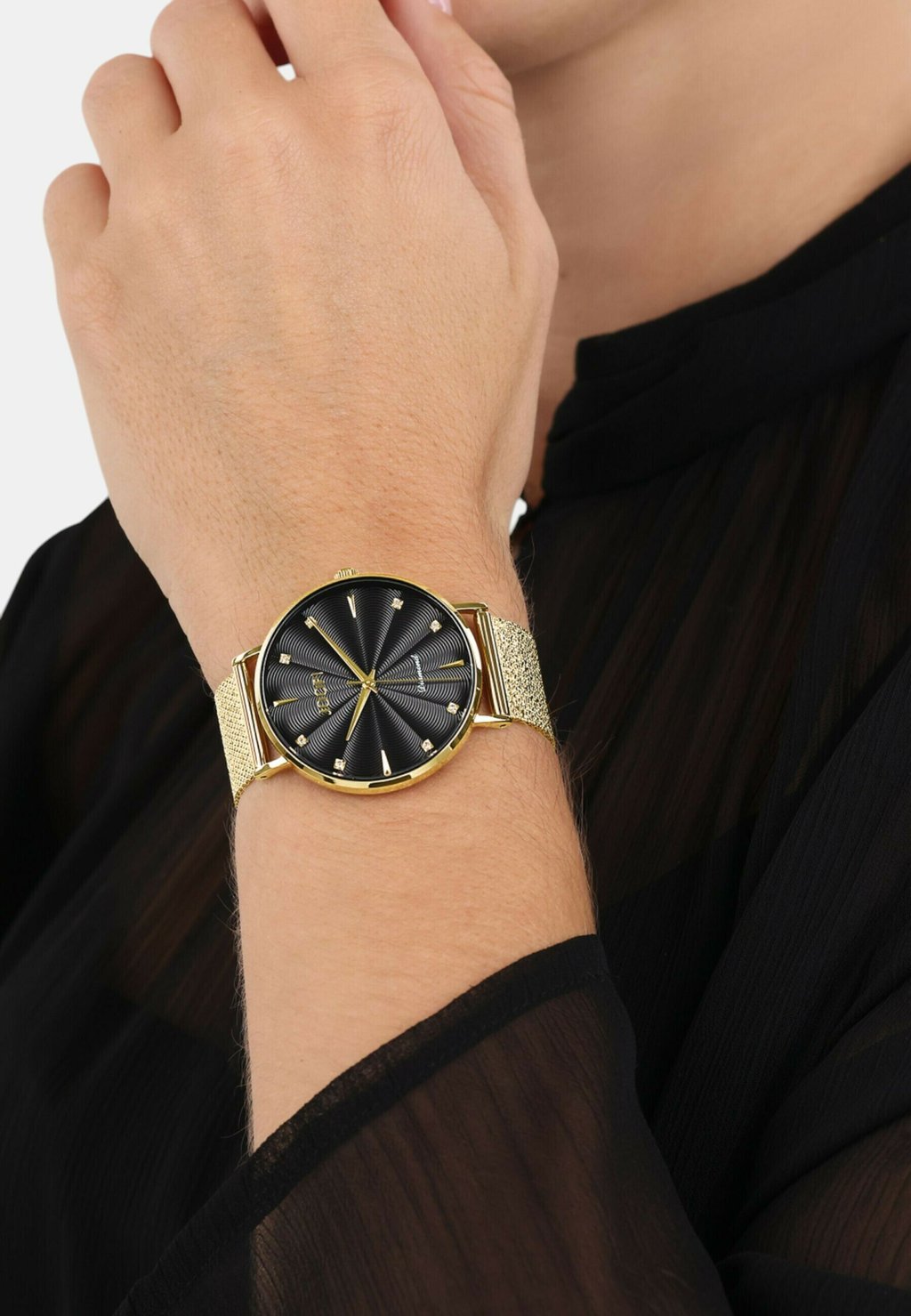 

Часы MIT METALLBAND EDELSTAHL DIAMANT JOOP! Accessories, золотой