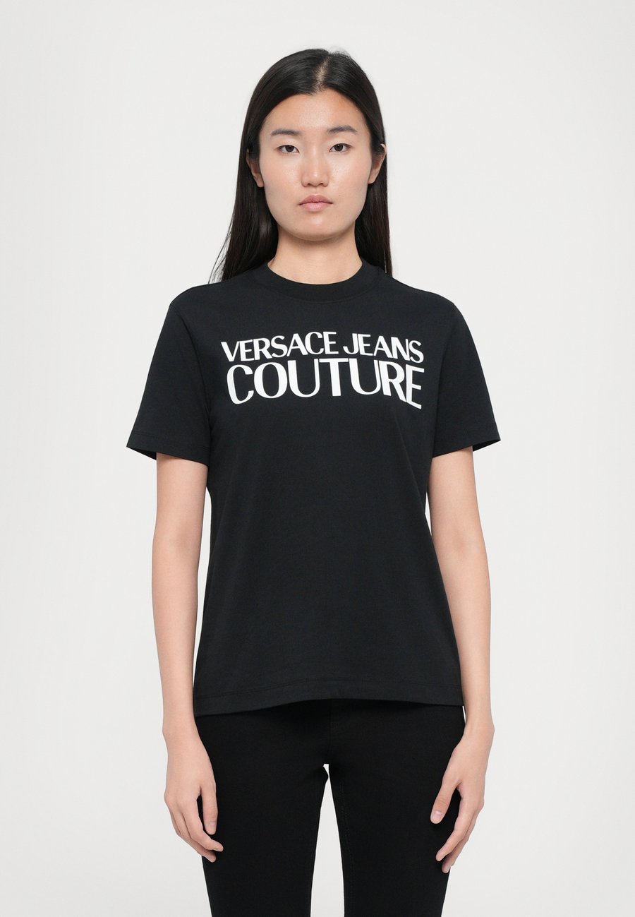 

Футболка Versace Jeans Couture Print T-shirt, Black, Черный, Футболка Versace Jeans Couture Print T-shirt, Black