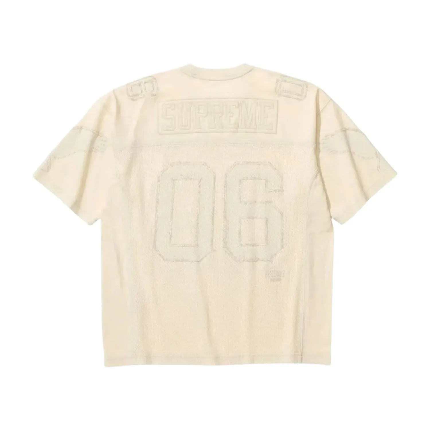 Футболка Supreme x MM6 Maison Margiela из хлопка, белая — фото 2