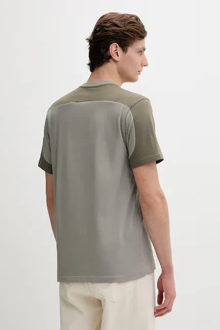 Футболка хлопковая Collegiate Adidas, зеленый — фото 3