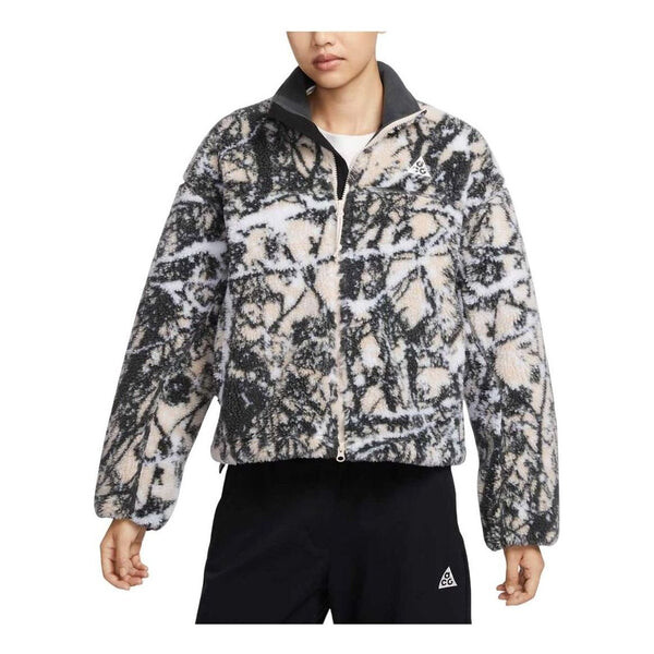 

Куртка acg therma-fit adv full-zip fleece jacket asia sizing 'canwell glacier-light orewood brown' Nike, коричневый