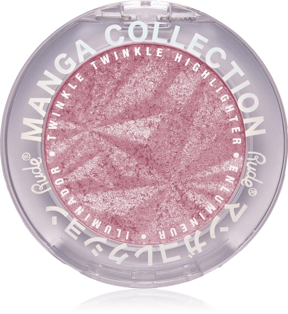 

Manga Collection Twinkle Twinkle Highlighter - профессиональная компактная пудра-хайлайтер с эффектом сияния Rude Cosmetics, atspalvis sawa-chan's heart 4 гр