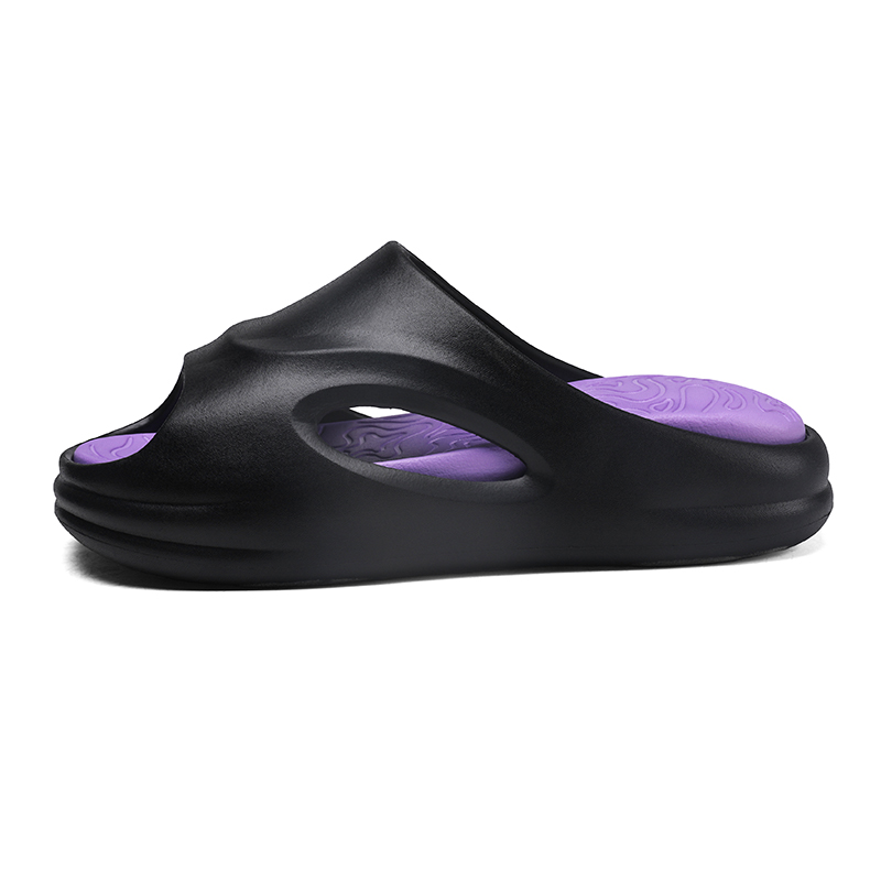 

LONGYING ЭВА слайдеры унисекс черно-фиолетовые, цвет Black Purple
