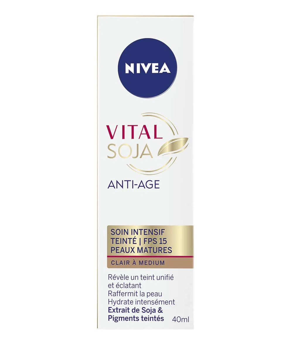 Интенсивный антивозрастной уход «Vital Soy» SPF 15 от Nivea Nivea — фото 4