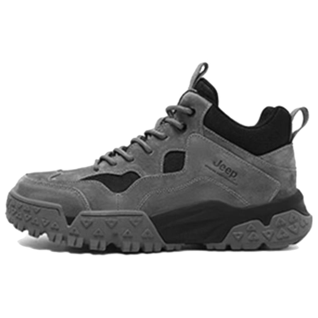 

Низкие походные ботинки мужские серые Jeep, Gray