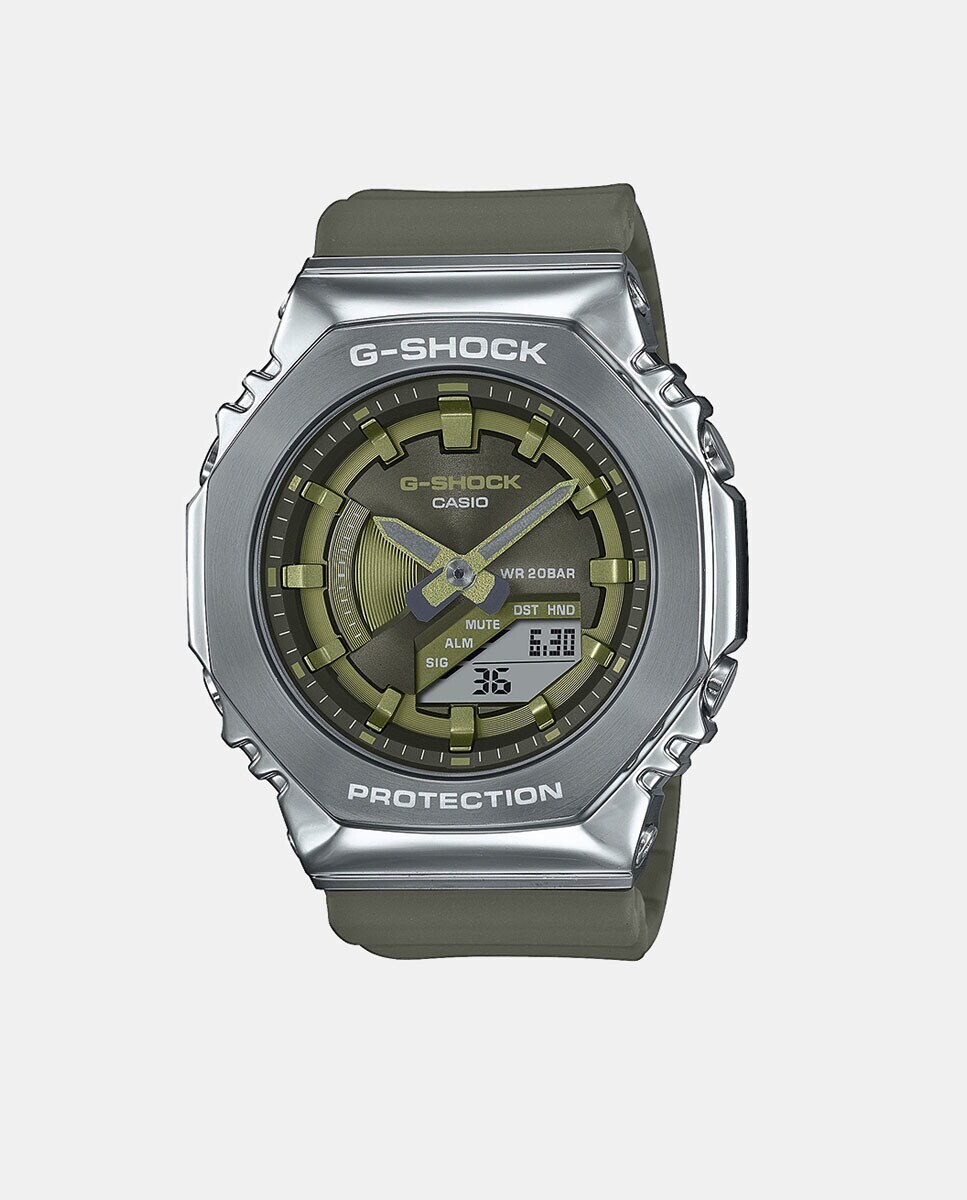 

GM Series GM-S2100-3AER Женские часы из зеленой резины Casio, зеленый
