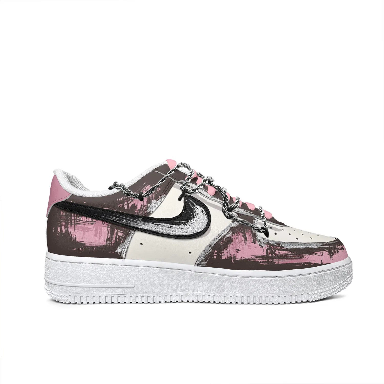 Кроссовки Nike Air Force 1 Pink — фото 3