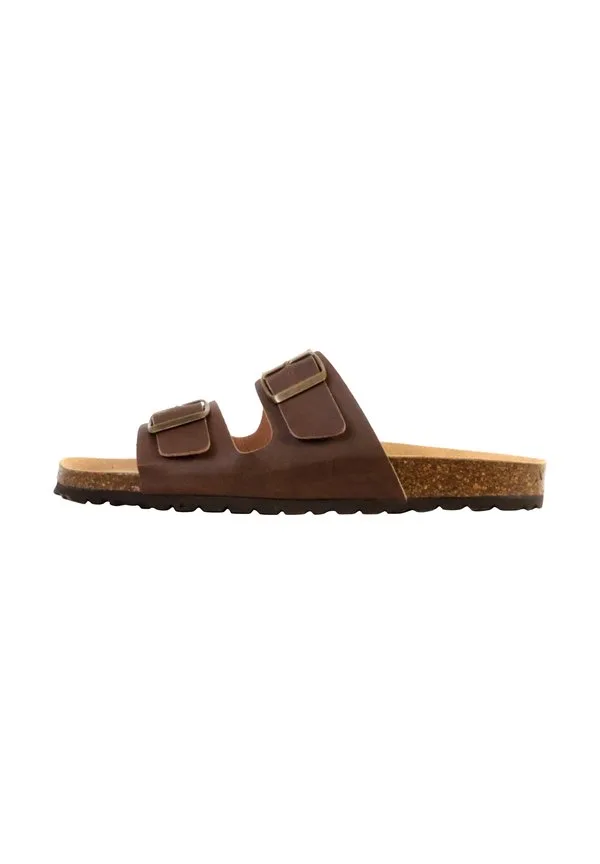 Мулы, божественная фабрика, нога, мистраль, край, мулы Divine Factory, Brown