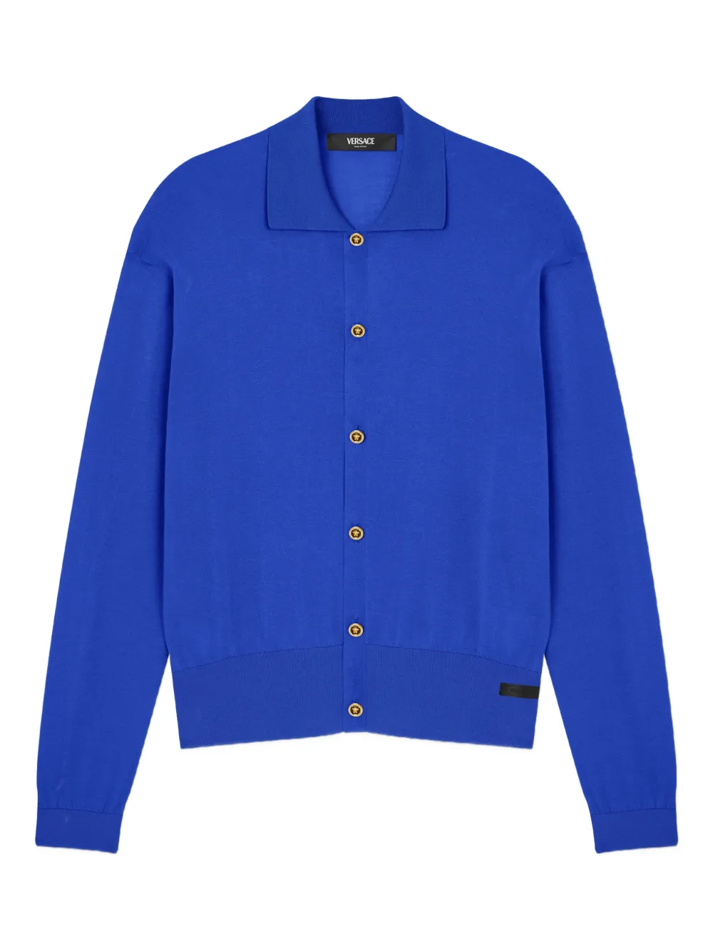 

Кардиган с воротником Versace, синий