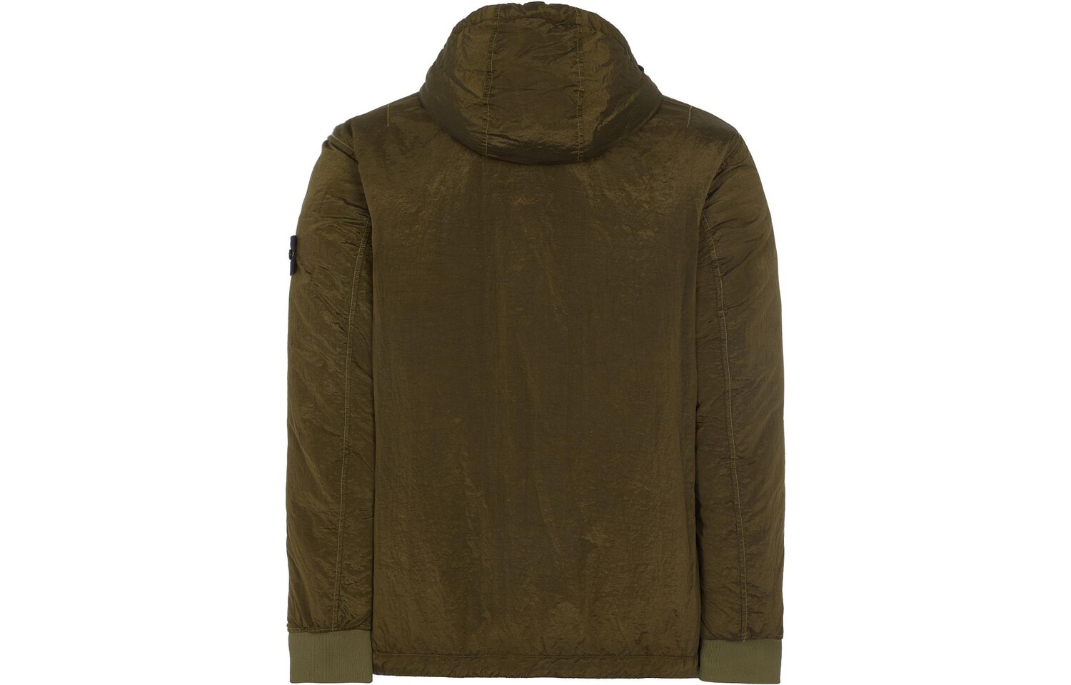 Стеганая куртка мужская оливково-зеленая Stone Island, оливково-зеленый — фото 2