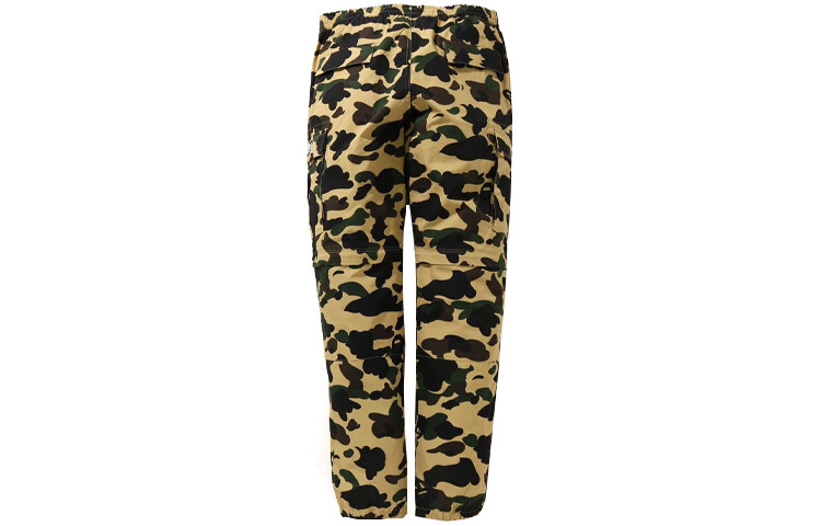 Трикотажные спортивные штаны Bape для мужчин A Bathing Ape, желтый — фото 2