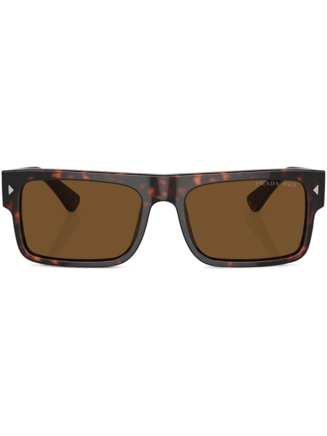 

Prada Eyewear солнцезащитные очки в оправе черепаховой расцветки, зеленый