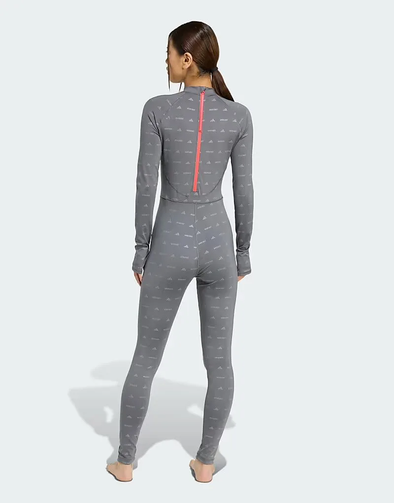 Adidas performance Adidas x moon boot bodysuit серого цвета — фото 2