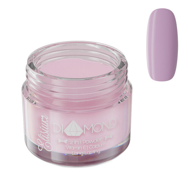 

Маникюрная пудра Calm Violet Titanium, 23 г Elisium Diamond, цвет calm violet