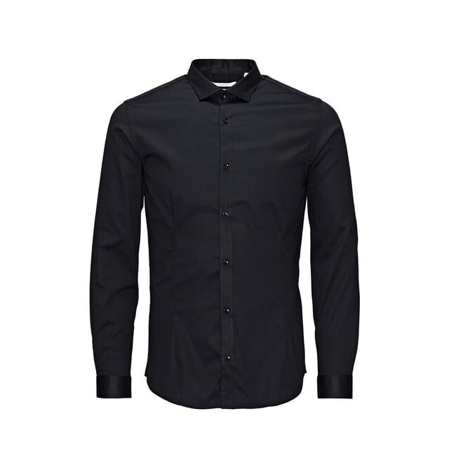 

Рубашка с длинными рукавами Jack & Jones, черный