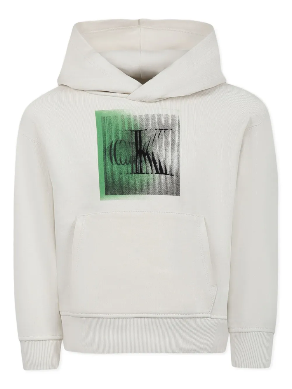 

Базовое худи Calvin Klein Kids, белый