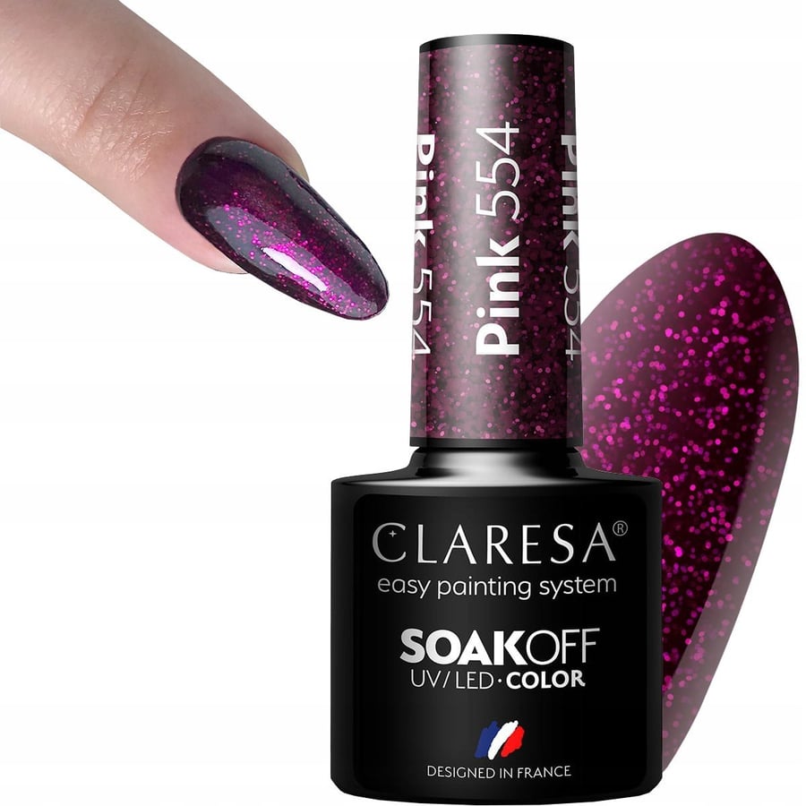

Claresa Hybrid Glitter Hybrid Pink 554